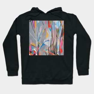 Wild Grass Abstract Hoodie